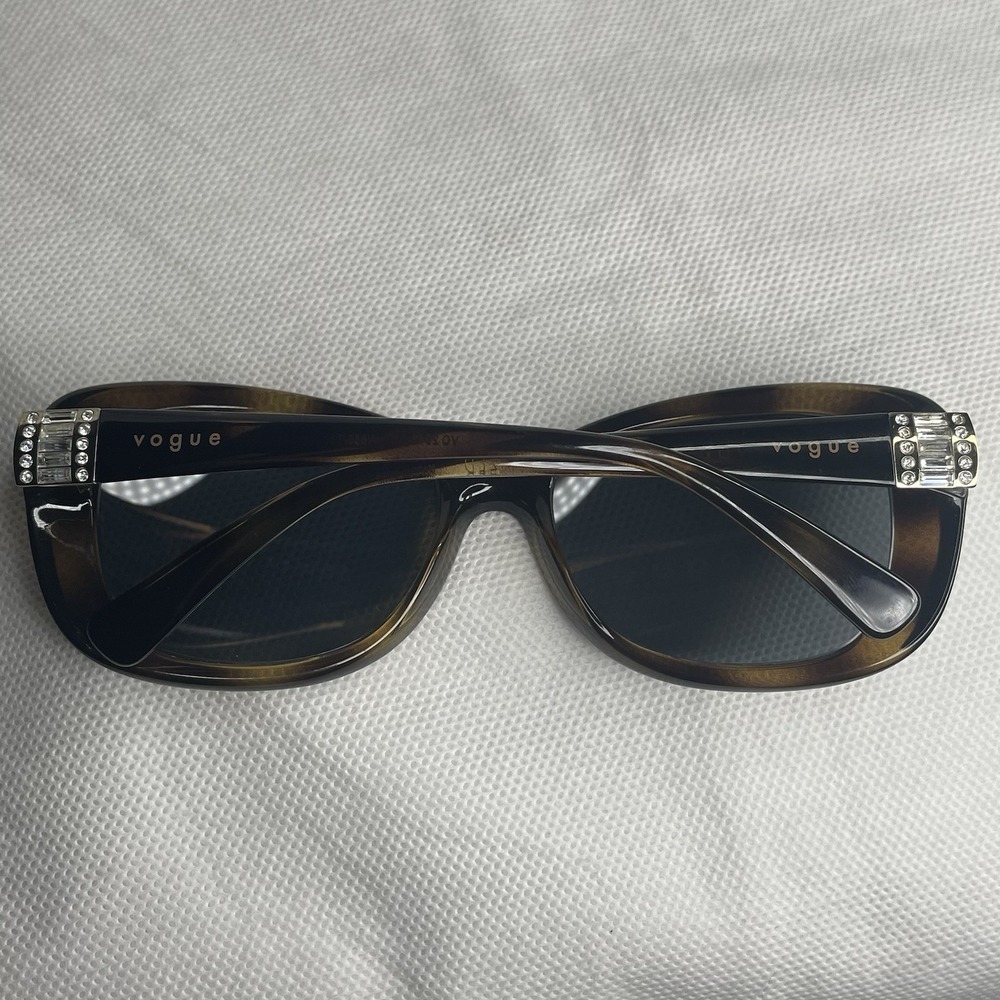 Vogue Cat Eye Jewel Tortoise Eye Glasses FRAME ONLY VO2943-SB W656/T5 55-17-135 - Picture 15 of 16
